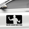Major league BeerPong Aufkleber - Beispielansicht