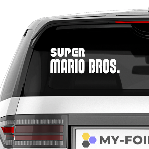 Mario Aufkleber Nr 29 - Beispielansicht