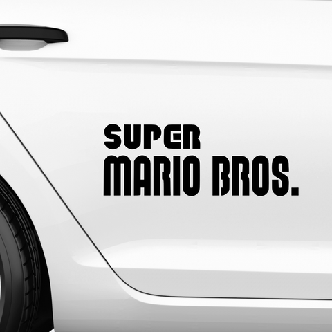 Mario Aufkleber Nr 29 - Beispielansicht