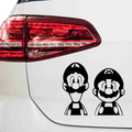 Mario und Luigi Aufkleber - Beispielansicht