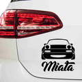 Miata Aufkleber - Beispielansicht