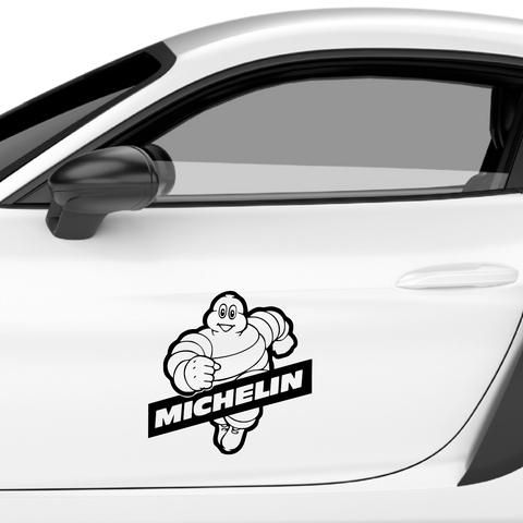Michelin Mann Aufkleber - Beispielansicht