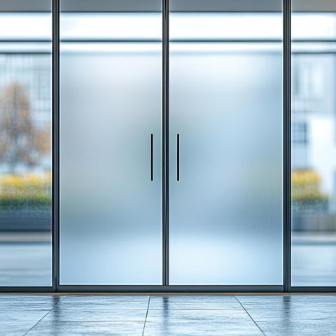 Milchglasfolie im Zuschnitt