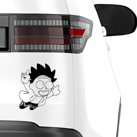 Mini Rick Aufkleber - Beispielansicht