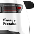 Mommys Princess Aufkleber - Beispielansicht