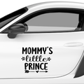 Mommys little Prince Aufkleber - Beispielansicht