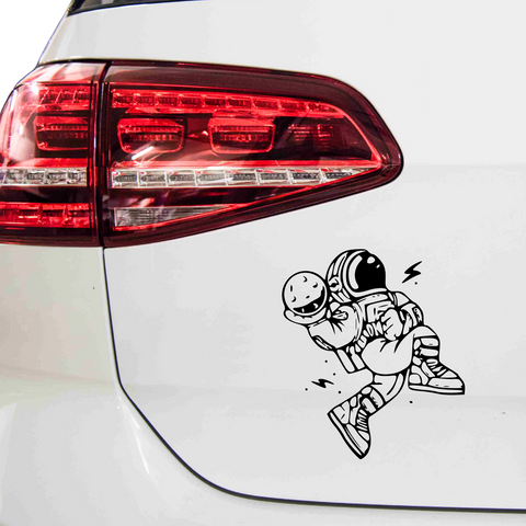 NASA Air Jordan Aufkleber - Beispielansicht