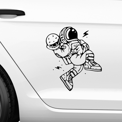 NASA Air Jordan Aufkleber - Beispielansicht