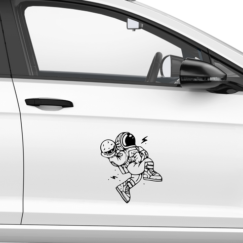 NASA Air Jordan Aufkleber - Beispielansicht