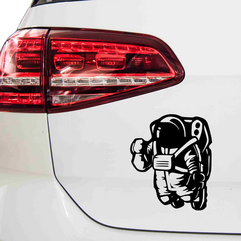 NASA Astronaut Aufkleber - Beispielansicht