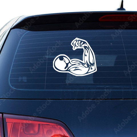 Oberarm Aufkleber - Beispielansicht