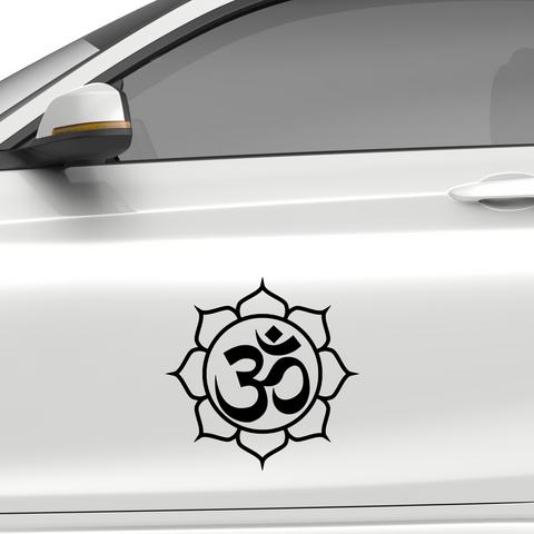 Ohm Blume Aufkleber - Beispielansicht