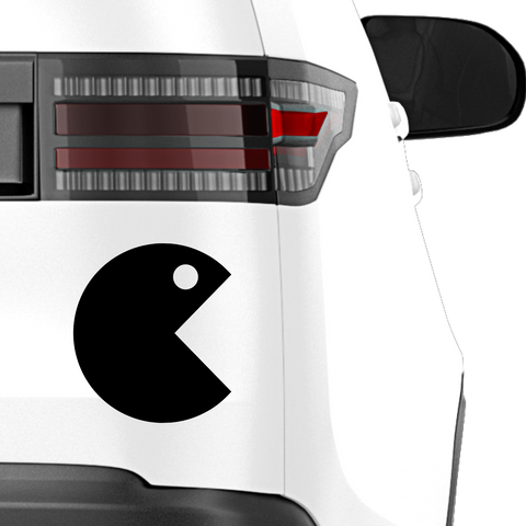 PAC MAN Figur Aufkleber - Beispielansicht