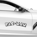 PAC MAN Logo Aufkleber - Beispielansicht