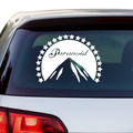 Paranoid Paramount Fakelogo Aufkleber - Beispielansicht