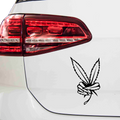 Peace Weed Aufkleber - Beispielansicht