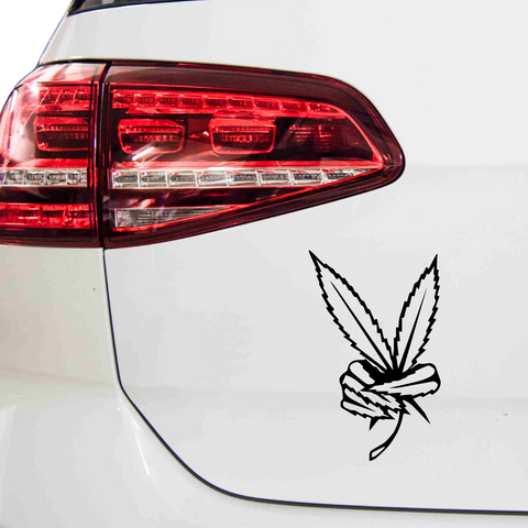 Peace Weed Aufkleber - Beispielansicht