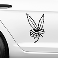 Peace Weed Aufkleber - Beispielansicht