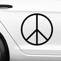 Peace Zeichen Nr.1 Aufkleber - Beispielansicht