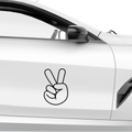 Peace Zeichen Nr.2 Aufkleber - Beispielansicht