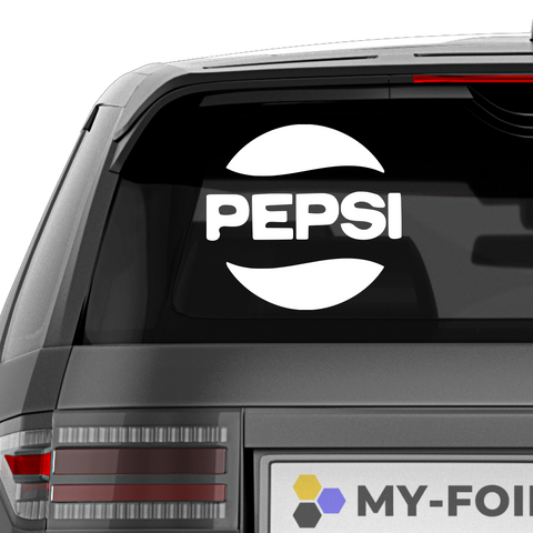 Pepsi Logo Classic Aufkleber - Beispielansicht