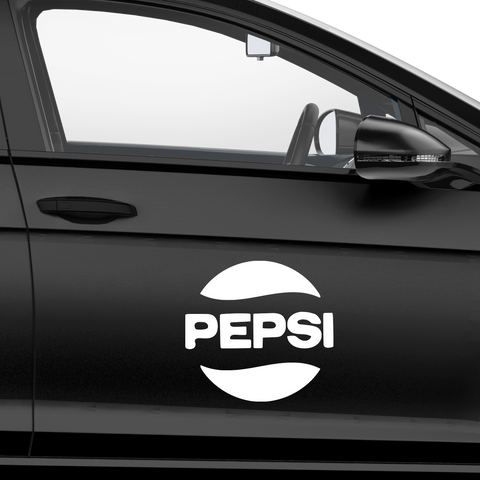 Pepsi Logo Classic Aufkleber - Beispielansicht