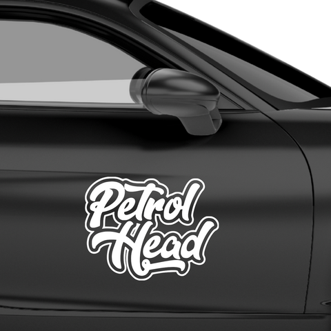 Petrol Head Aufkleber - Beispielansicht