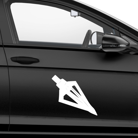 Pfeilspitze 2 Aufkleber - Beispielansicht