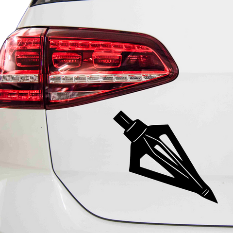 Pfeilspitze 2 Aufkleber - Beispielansicht