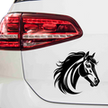 Pferde Kopf Aufkleber 101 - Beispielansicht
