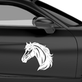 Pferde Kopf Aufkleber 104 - Beispielansicht