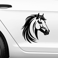 Pferde Kopf Aufkleber 10 - Beispielansicht
