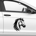 Pferde Kopf Aufkleber 10 - Beispielansicht