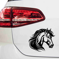 Pferde Kopf Aufkleber 1 - Beispielansicht