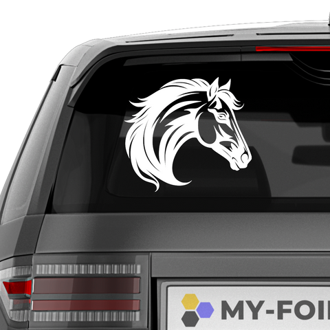Pferdekopf Aufkleber Nr. 100 - Beispielansicht