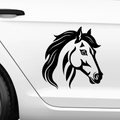 Pferdekopf Aufkleber Nr. 101 - Beispielansicht