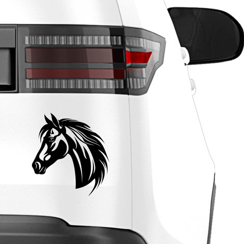 Pferdekopf Aufkleber Nr. 104 - Beispielansicht