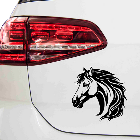 Pferdekopf Aufkleber Nr. 106 - Beispielansicht