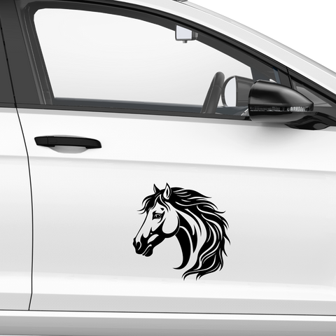 Pferdekopf Aufkleber Nr. 106 - Beispielansicht