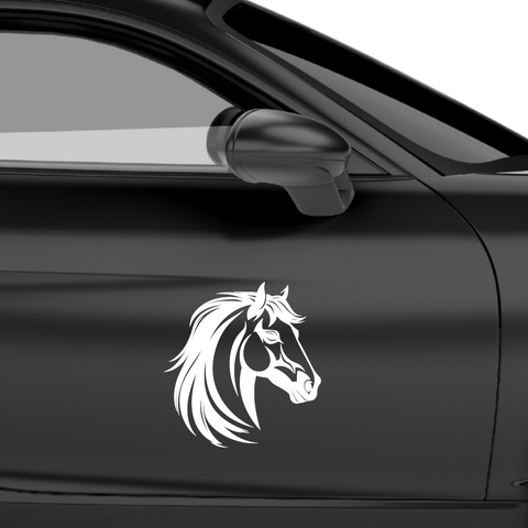 Pferdekopf Aufkleber Nr. 108 - Beispielansicht