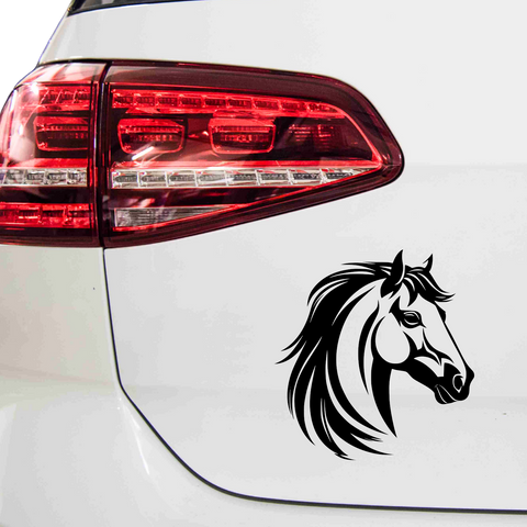 Pferdekopf Aufkleber Nr. 108 - Beispielansicht