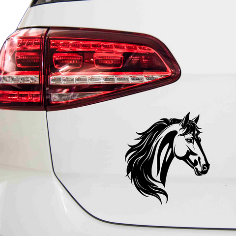 Pferdekopf Aufkleber Nr. 109 - Beispielansicht