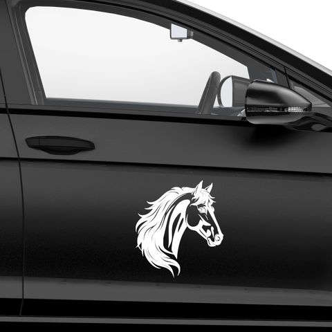 Pferdekopf Aufkleber Nr. 109 - Beispielansicht