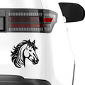 Pferdekopf Aufkleber Nr. 112 - Beispielansicht