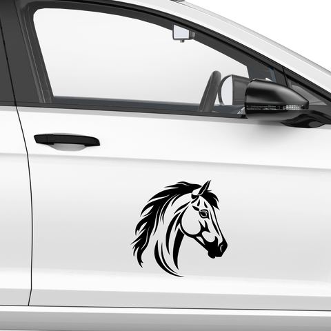 Pferdekopf Aufkleber Nr. 113 - Beispielansicht