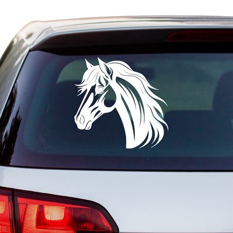 Pferdekopf Aufkleber Nr. 114 - Beispielansicht