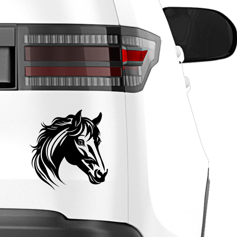 Pferdekopf Aufkleber Nr. 116 - Beispielansicht