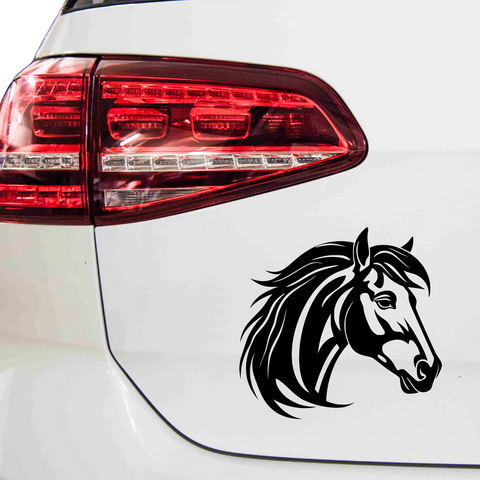 Pferdekopf Aufkleber Nr. 117 - Beispielansicht