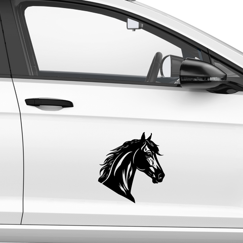 Pferdekopf Aufkleber Nr. 119 - Beispielansicht