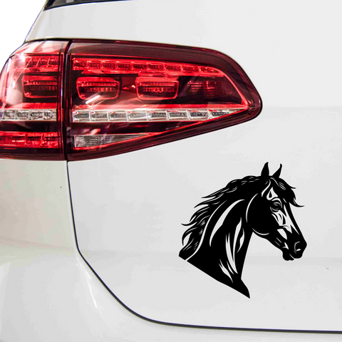 Pferdekopf Aufkleber Nr. 119 - Beispielansicht